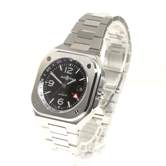 Bell&Ross BR05 GMT BR05G-BL-ST/SRB Date black Dial Automatic Men's Watch_8... - Picture 7 of 7